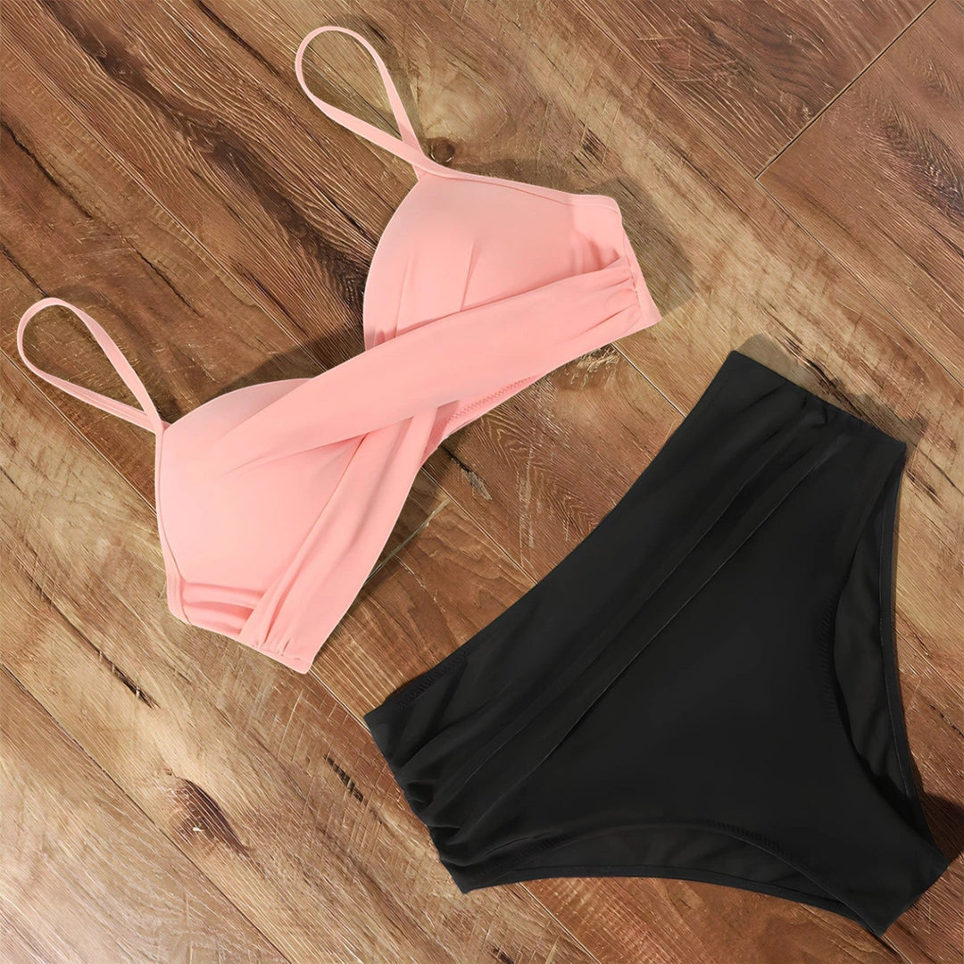 Vivienne | Bikini elegante cu talie înaltă pentru femei