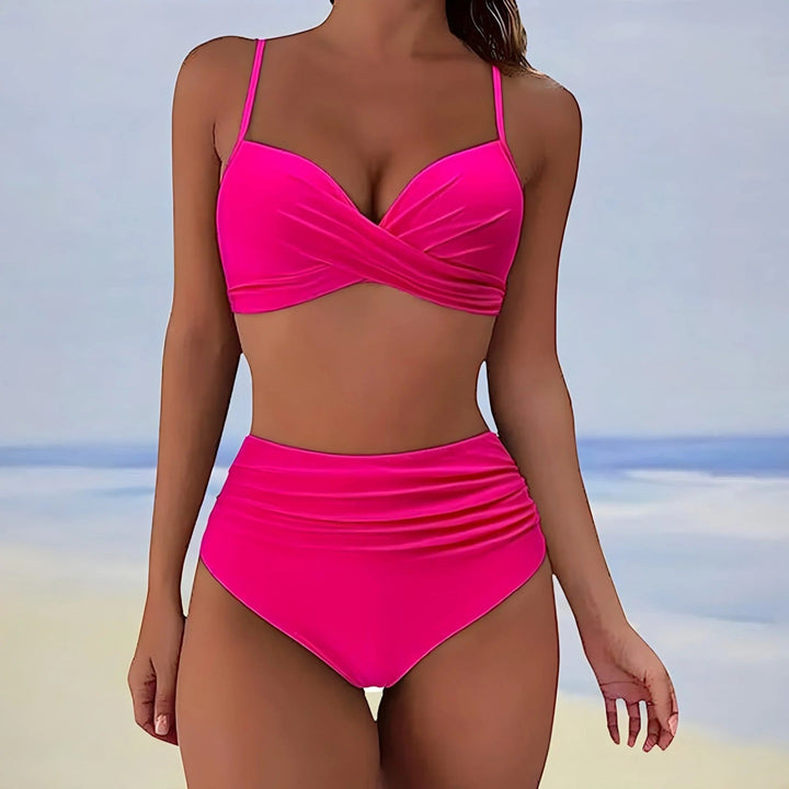 Vivienne | Bikini elegante cu talie înaltă pentru femei