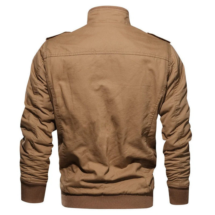 Zahir Giacca Invernale Uomo Calda – Chaqueta Forrada de Forro Polar con Cuello Alto Protector