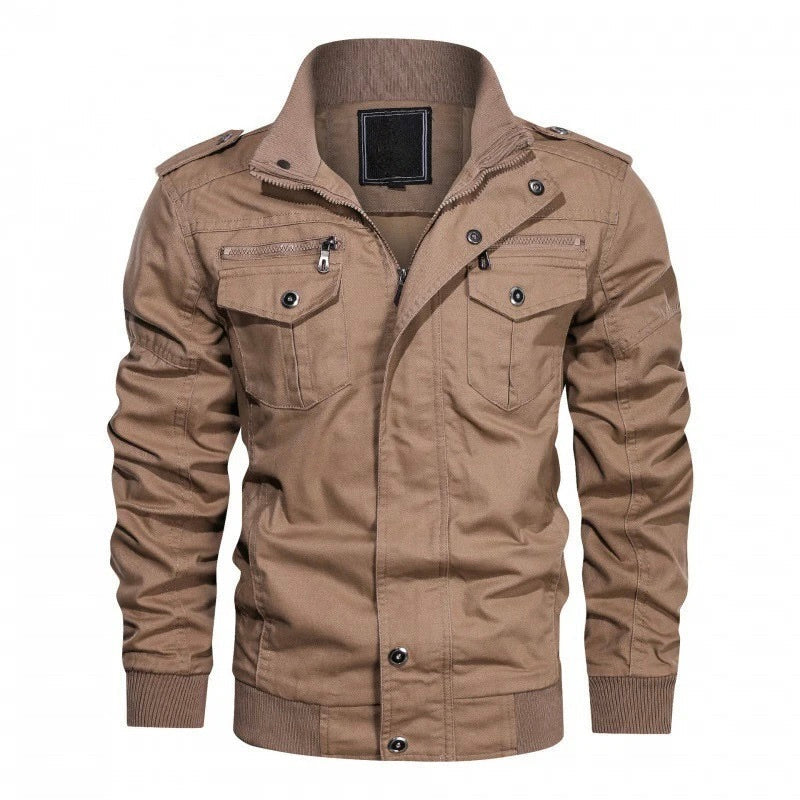 Oscar Giacca Hivernale Homme – Matelassée avec Poches Pratiques et Col Montant