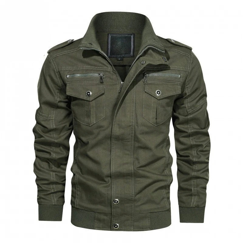 Oscar Giacca Hivernale Homme – Matelassée avec Poches Pratiques et Col Montant