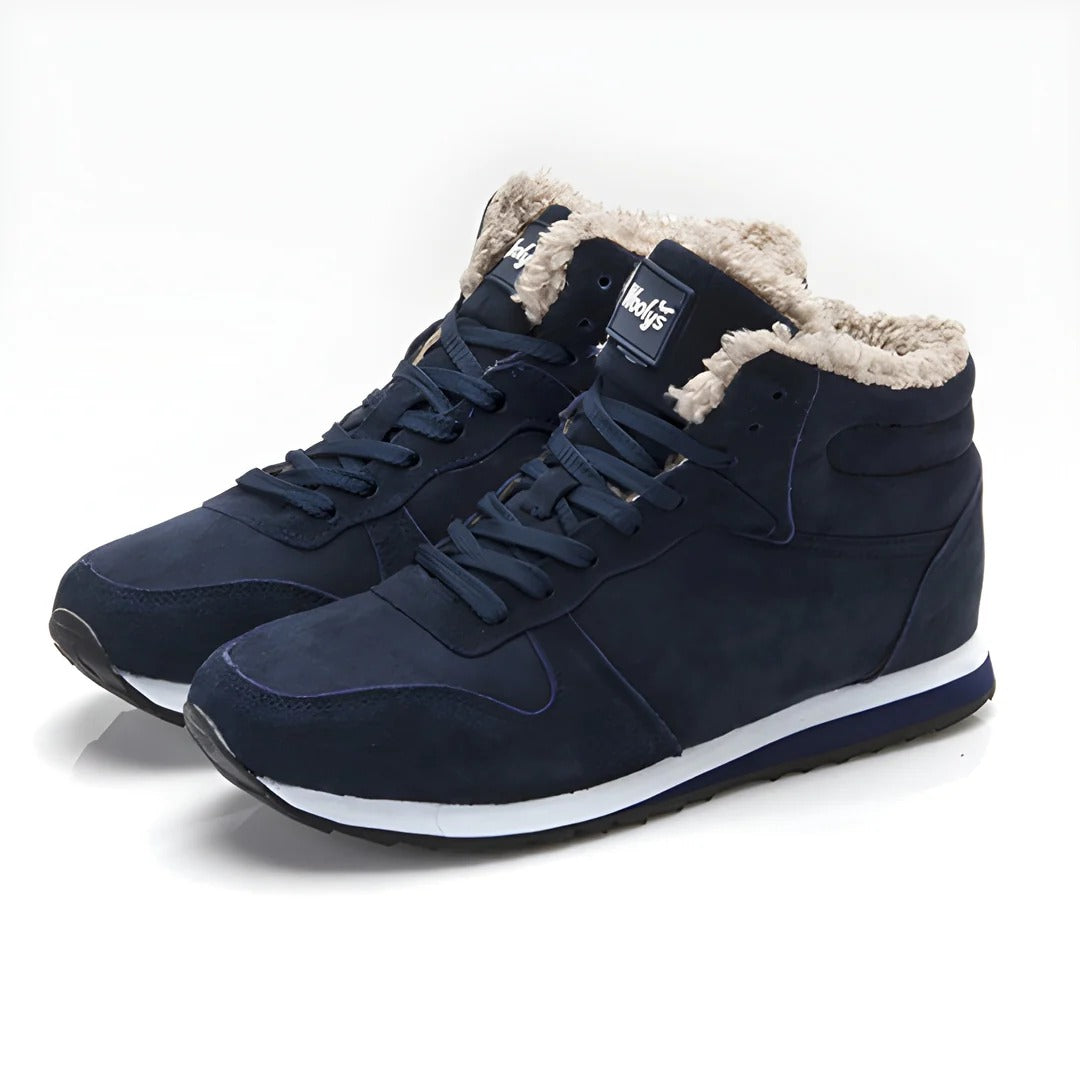 Zavian Zapatillas de Invierno para Hombre – Zapatos Calientes con Forro de Forro Polar y Suela Antideslizante