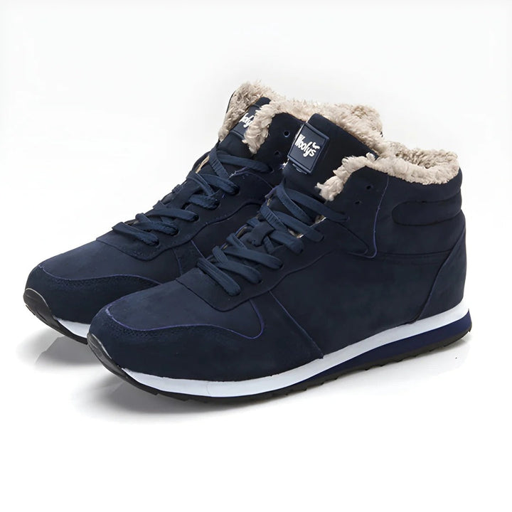 Zavian Zapatillas de Invierno para Hombre – Zapatos Calientes con Forro de Forro Polar y Suela Antideslizante
