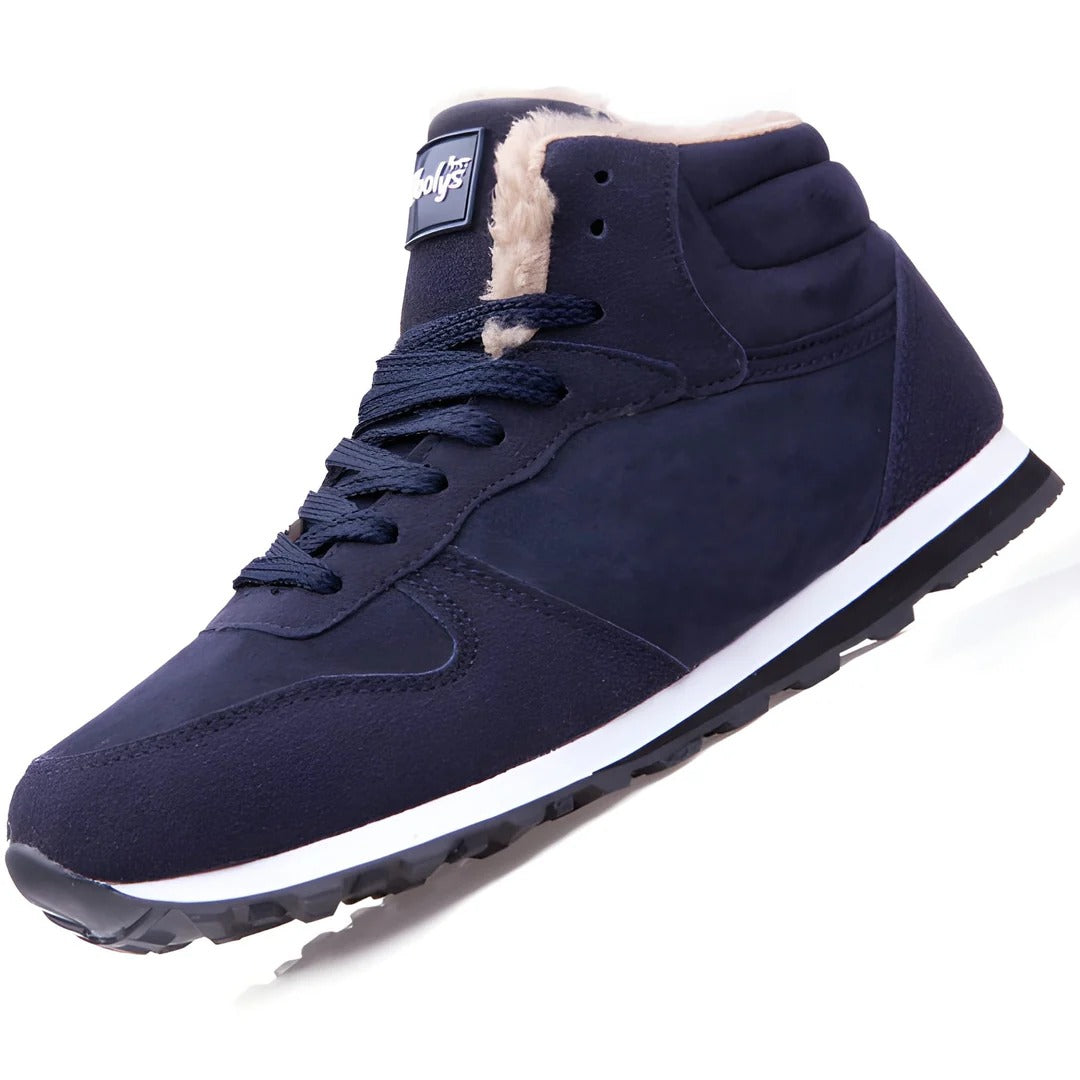 Zavian Zapatillas de Invierno para Hombre – Zapatos Calientes con Forro de Forro Polar y Suela Antideslizante