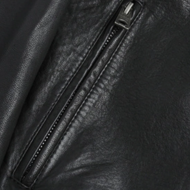 Jamme Chaqueta de Piel para Hombre – Diseño Resistente, Ajuste Cómodo y Estilo Versátil