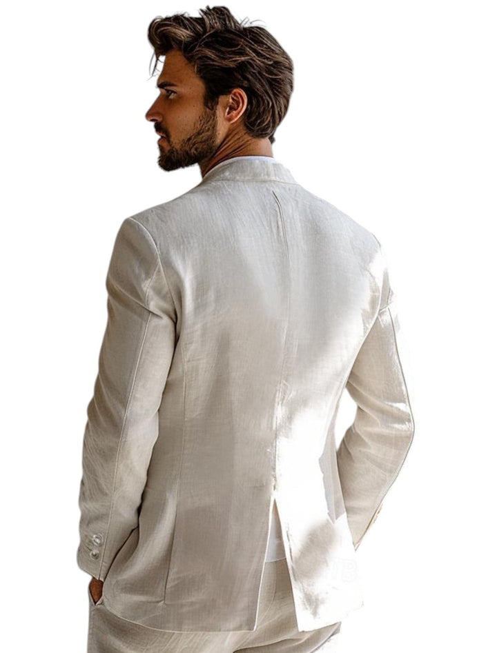 Linen Blazer For Men | Long Sleeve