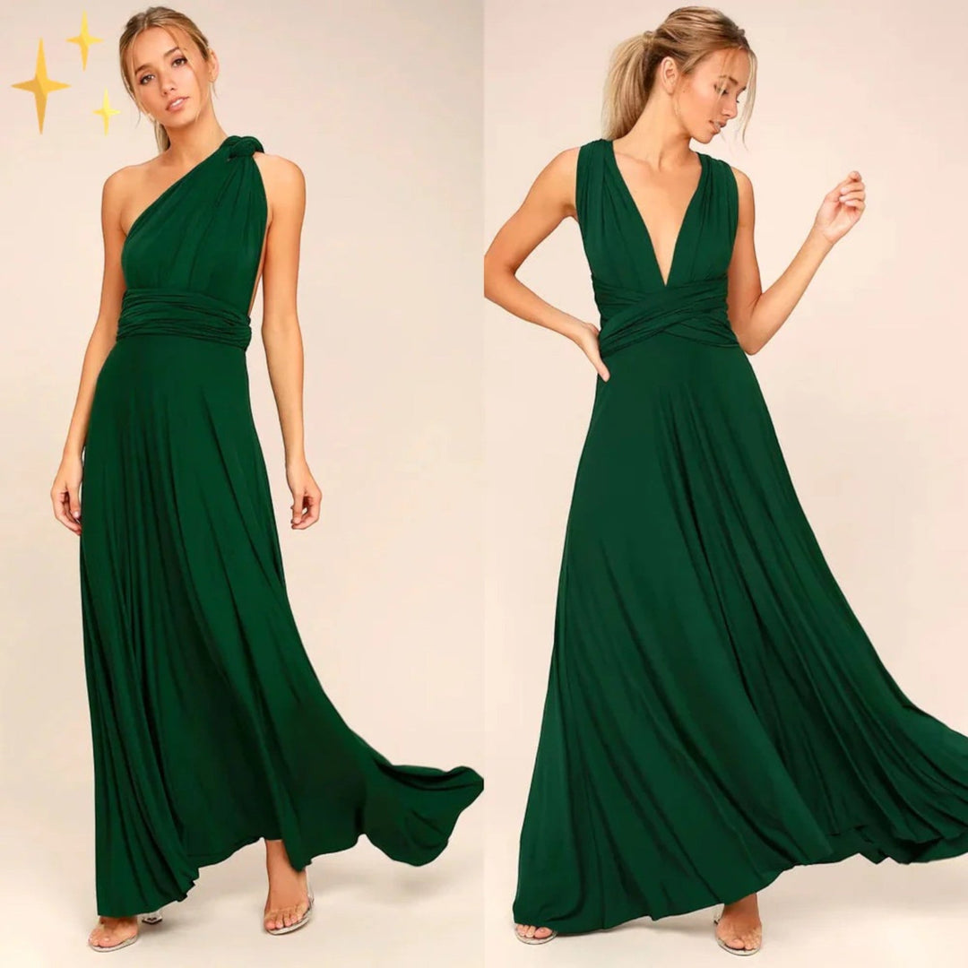Elegáns női testhez simuló ruha | Maxi