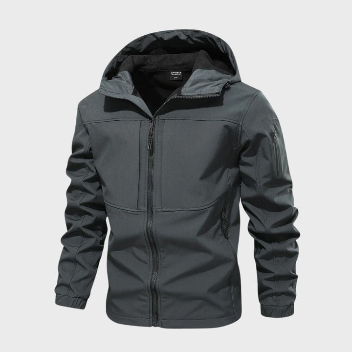 Hudson Plumón Invernal para Hombre con Capucha – Caliente, Protector y Estilo Moderno