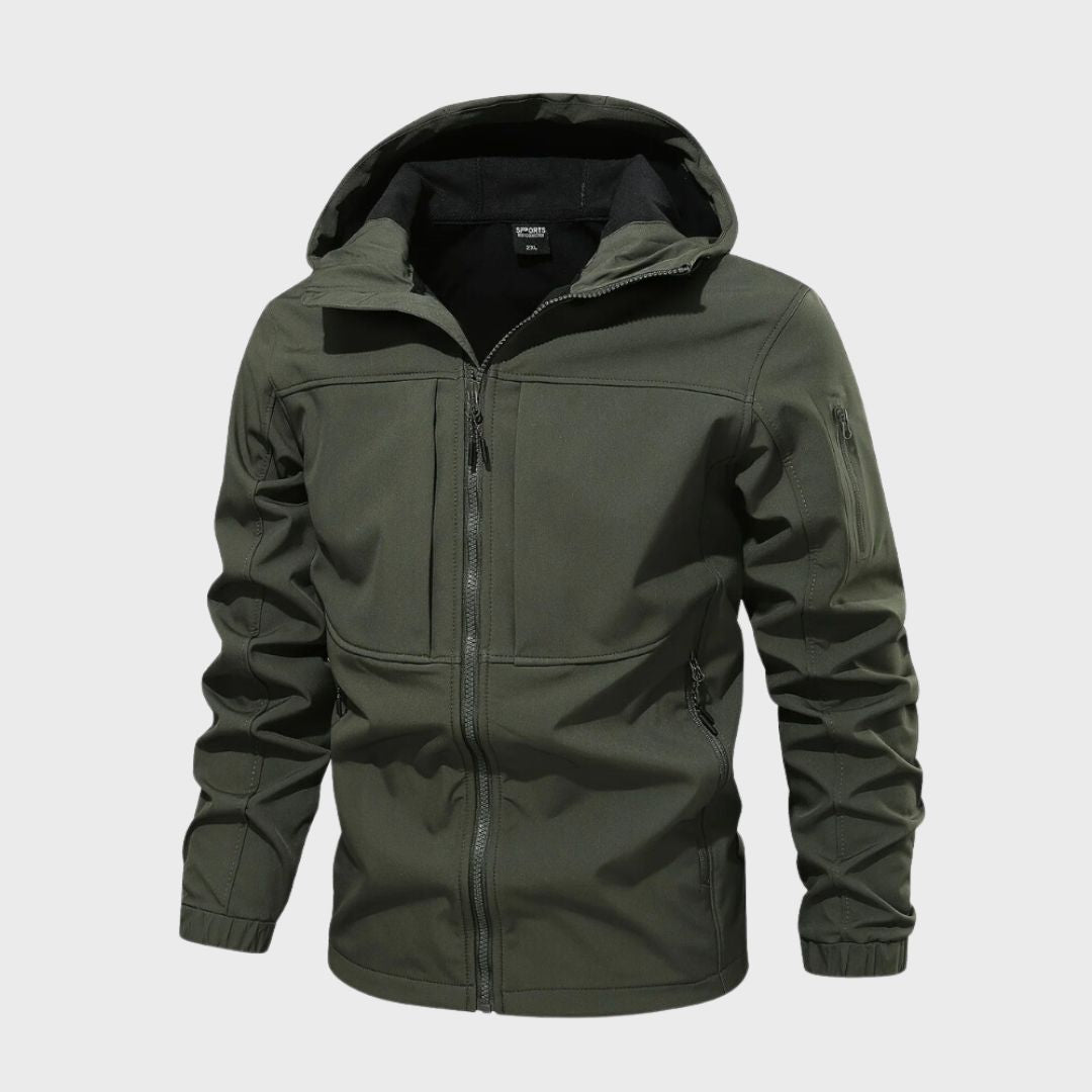 Hudson Plumón Invernal para Hombre con Capucha – Caliente, Protector y Estilo Moderno