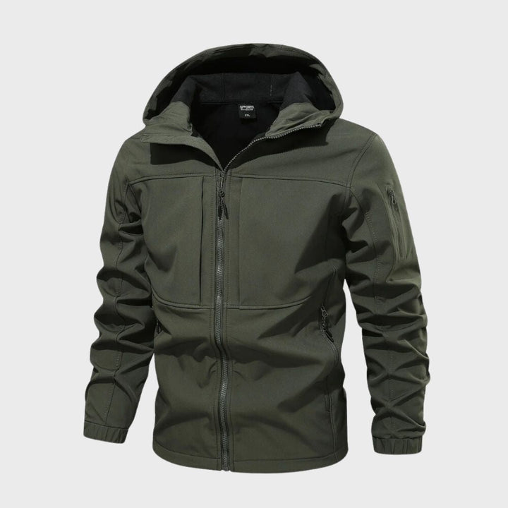 Hudson Plumón Invernal para Hombre con Capucha – Caliente, Protector y Estilo Moderno