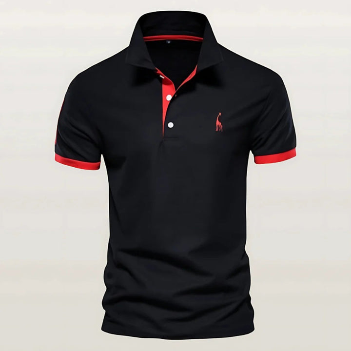 Tobias | Męskie Polo Casual | Krótki Rękaw