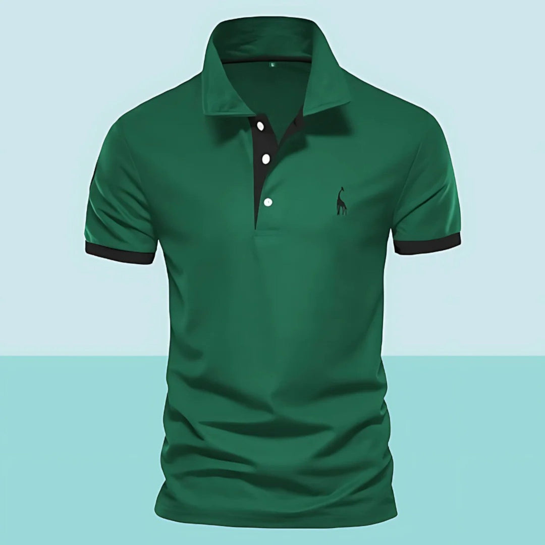 Tobias | Męskie Polo Casual | Krótki Rękaw