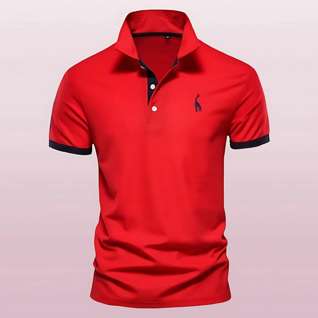 Tobias | Męskie Polo Casual | Krótki Rękaw