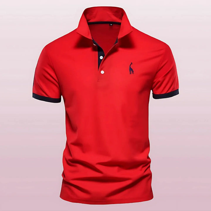 Tobias | Męskie Polo Casual | Krótki Rękaw
