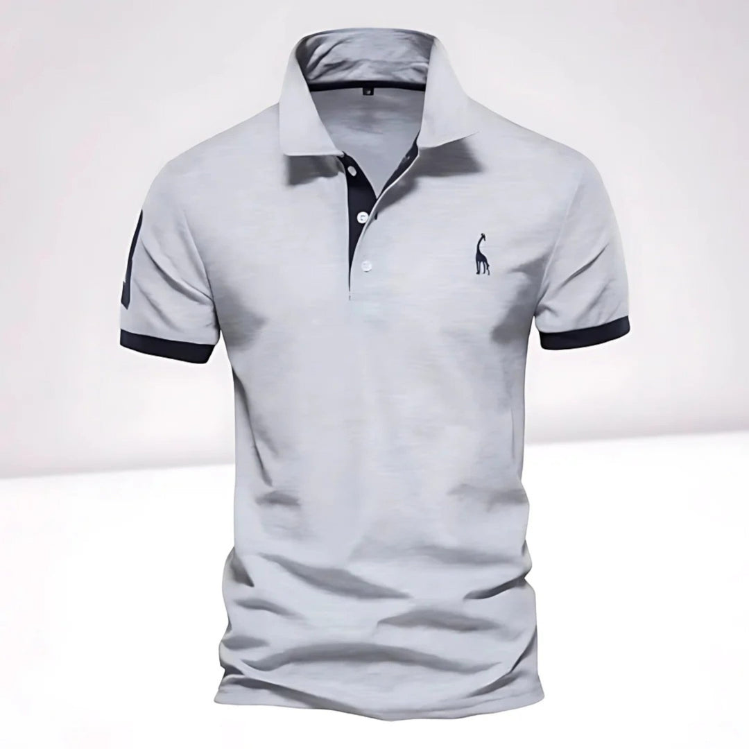 Tobias | Męskie Polo Casual | Krótki Rękaw