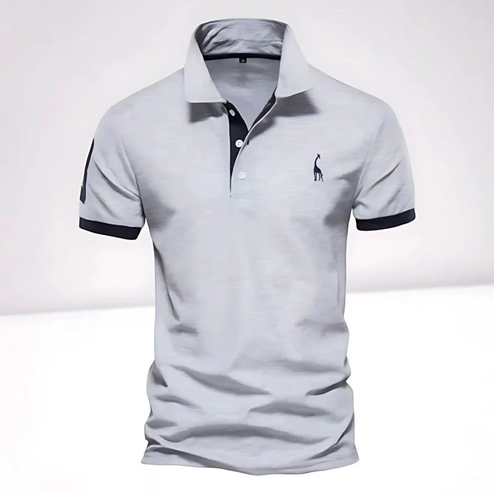 Tobias | Męskie Polo Casual | Krótki Rękaw