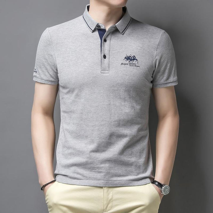 André | Męskie Polo Casual | Krótkie Rękawy