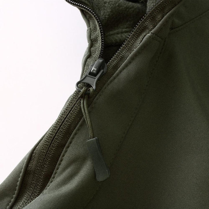 Maxim Chaqueta Softshell para Hombre – Chaqueta Outdoor Impermeable y Cortaviento con Forro de Polar