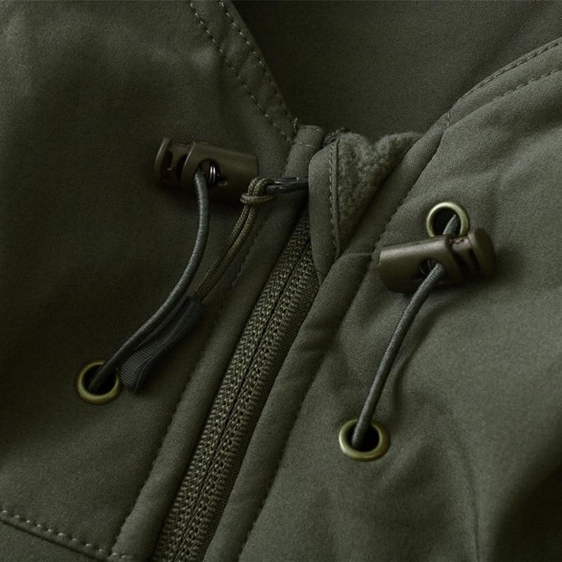 Maxim Chaqueta Softshell para Hombre – Chaqueta Outdoor Impermeable y Cortaviento con Forro de Polar