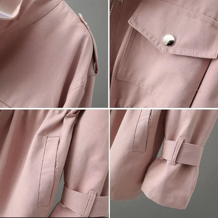 Trenchcoat med klafflomme for dame | Sommer