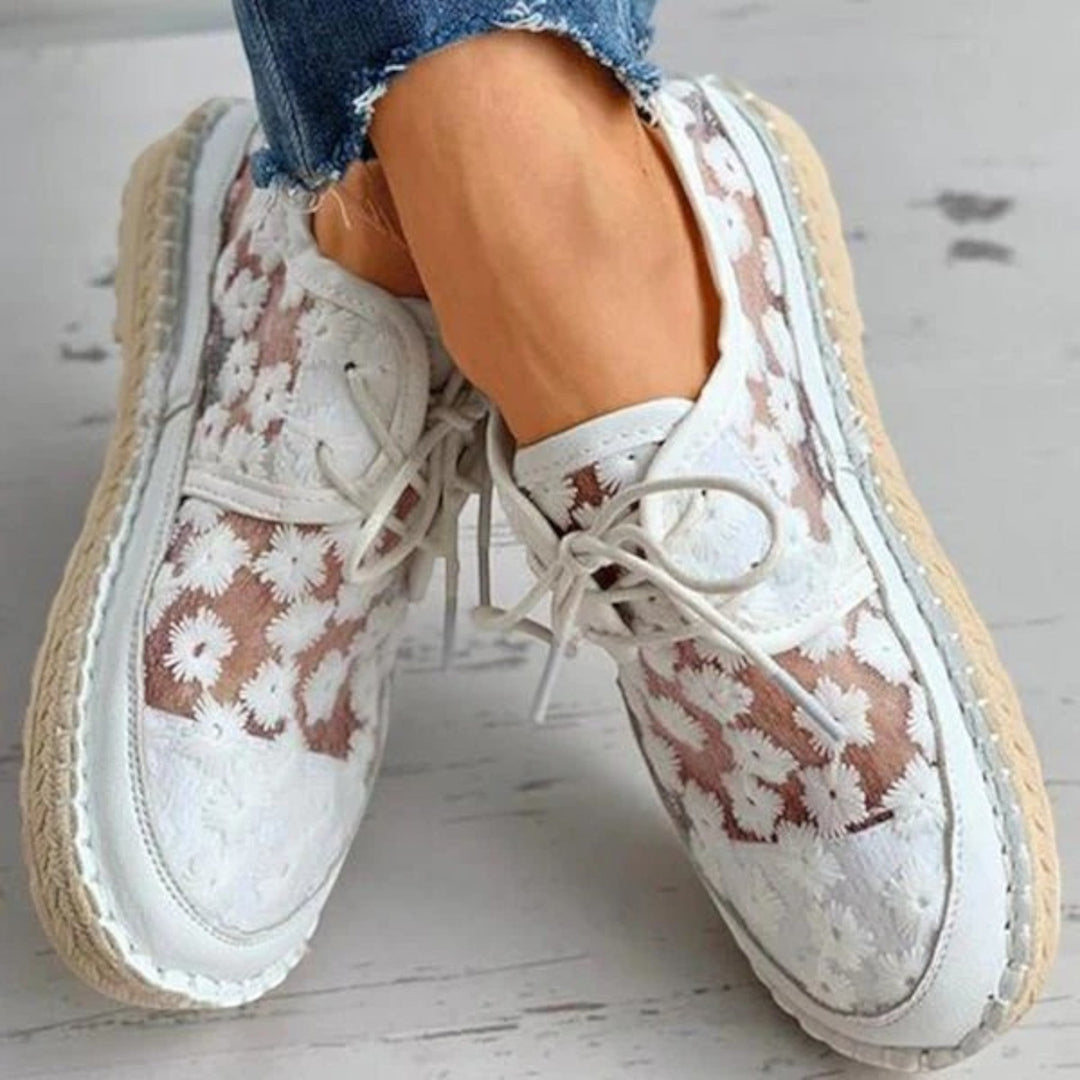Scarpa légère et élégante avec motif floral – Vanessa