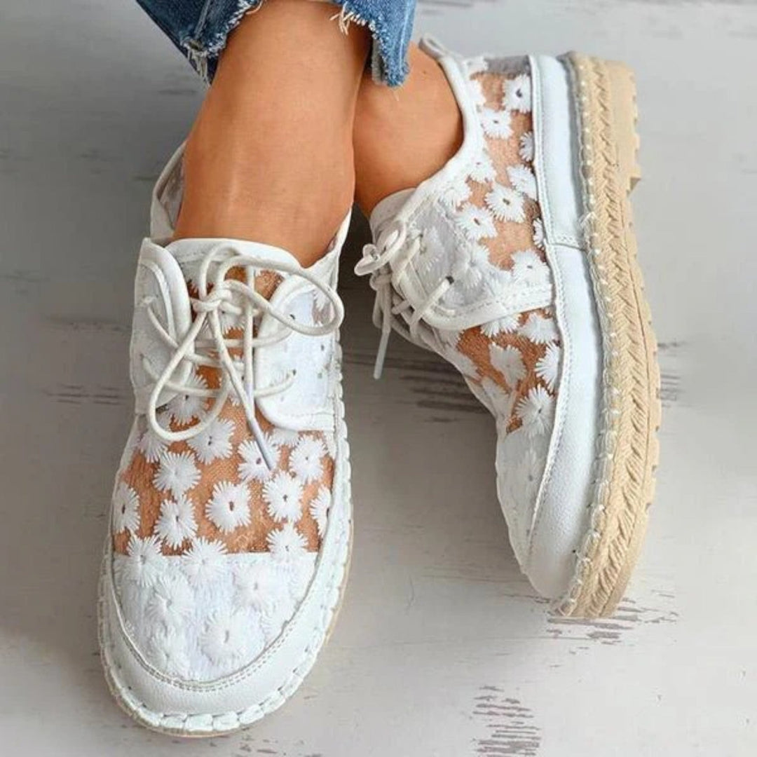Scarpa légère et élégante avec motif floral – Vanessa