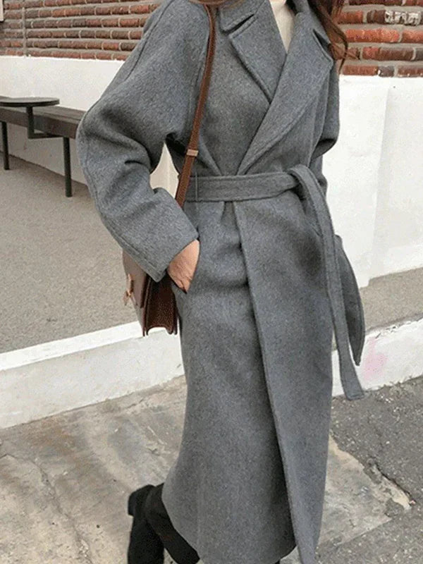 Talitha Cappotto Donna Lungo in Misto Lana – Elegante, Caldo e Stile Senza Tempo