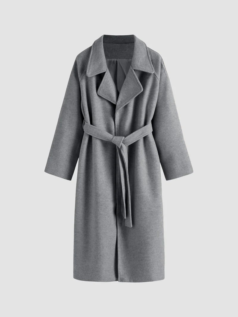 Talitha Cappotto Donna Lungo in Misto Lana – Elegante, Caldo e Stile Senza Tempo