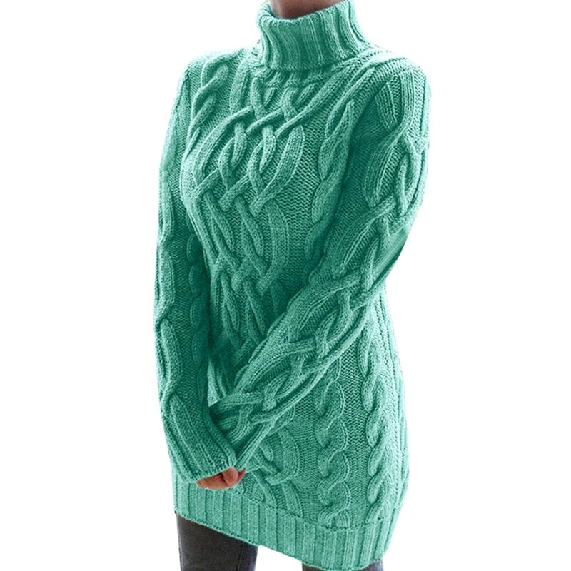 Abito In Maglia Oversize Donna | Maniche Lunghe