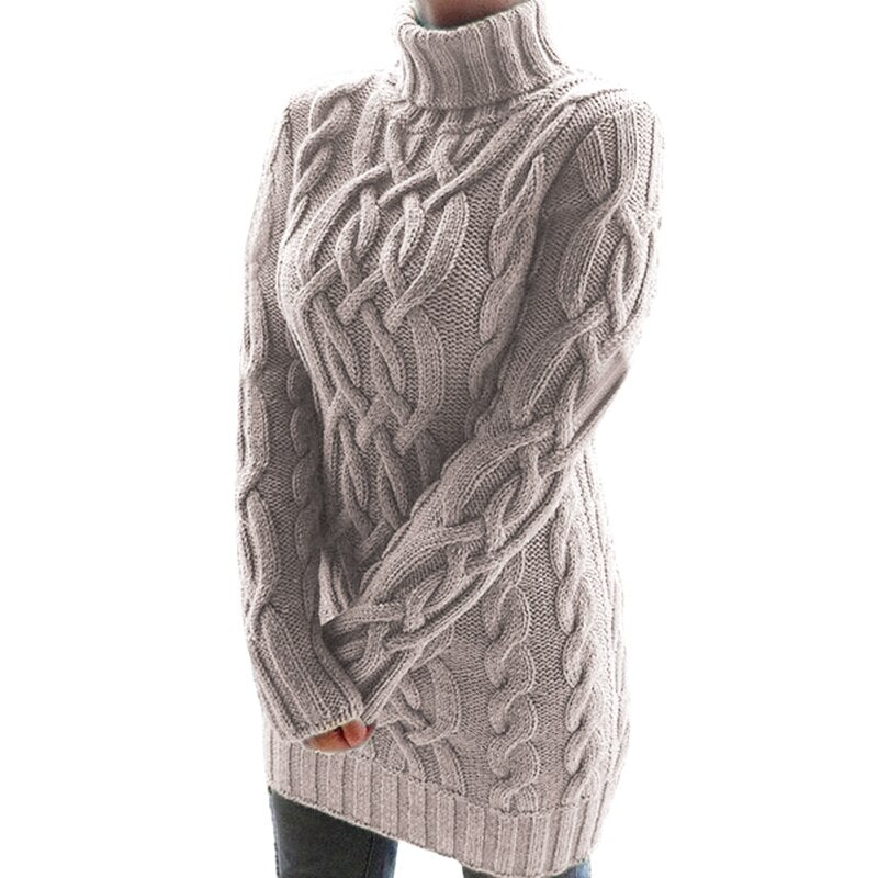 Abito In Maglia Oversize Donna | Maniche Lunghe