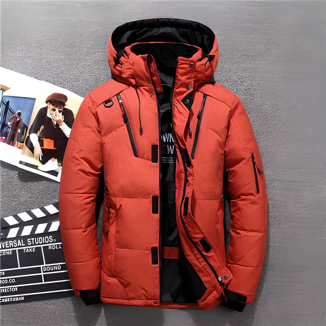 Dario Giacca Winter Men's Softshell – Insulating, Waterproof & Elegant Style
