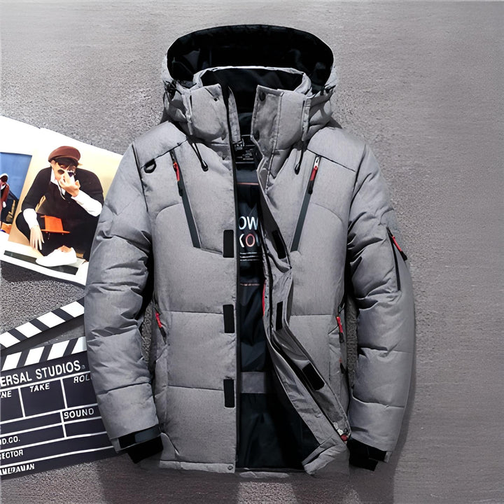 Dario Giacca d'Hiver Homme Softshell – Isolante, Imperméable & Style Élégant