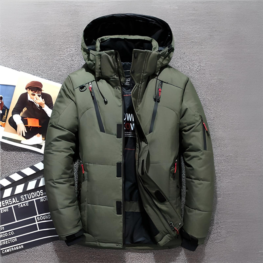 Dario Giacca Winter Men's Softshell – Insulating, Waterproof & Elegant Style
