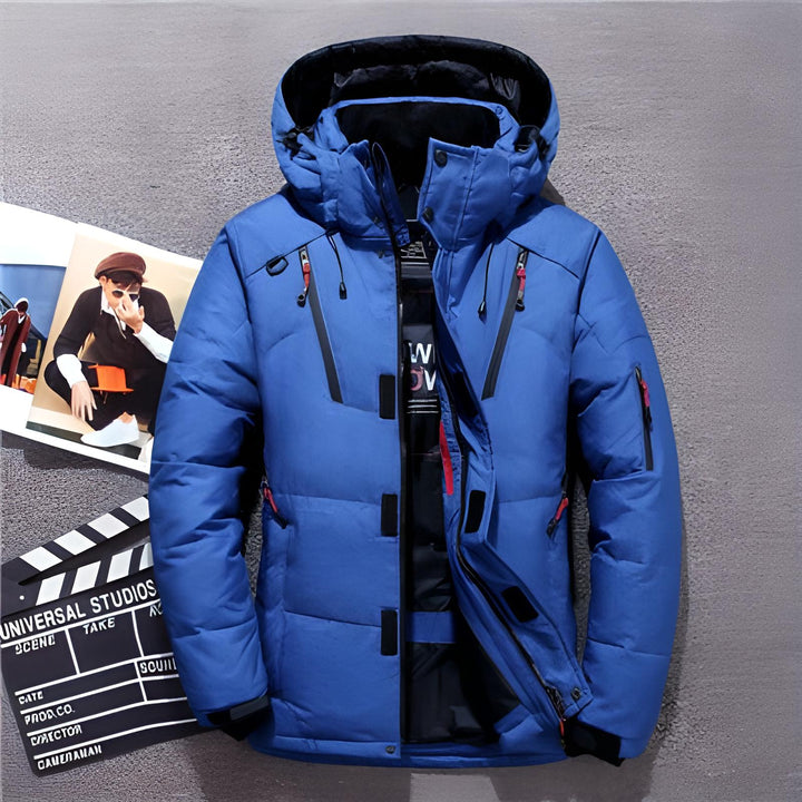 Dario Giacca d'Hiver Homme Softshell – Isolante, Imperméable & Style Élégant